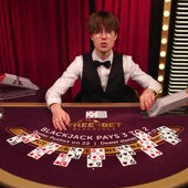 Free Bet VIP Blackjack B 真人娱乐场游戏