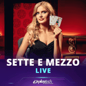 Sette e Mezzo Live 真人娱乐场游戏